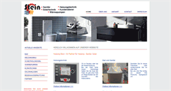 Desktop Screenshot of heizung-stein.de